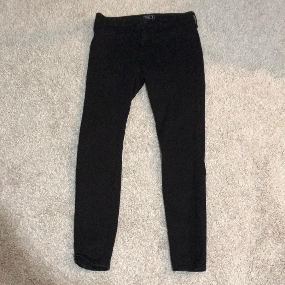 Black jean leggings from Abercrombie & Fitch